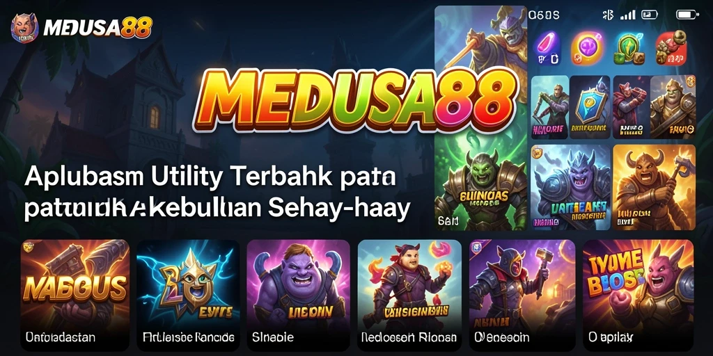Tangkapan layar utama MEDUSA88 menunjukkan antarmuka aplikasi yang intuitif dan fungsional.